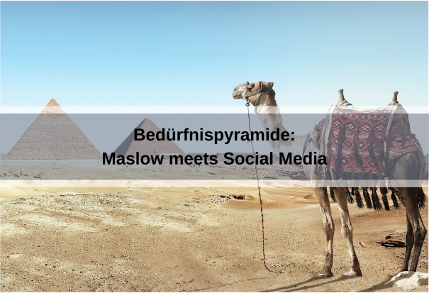 Bedürfnispyramide meets Social Media (8moments / pixabay)
