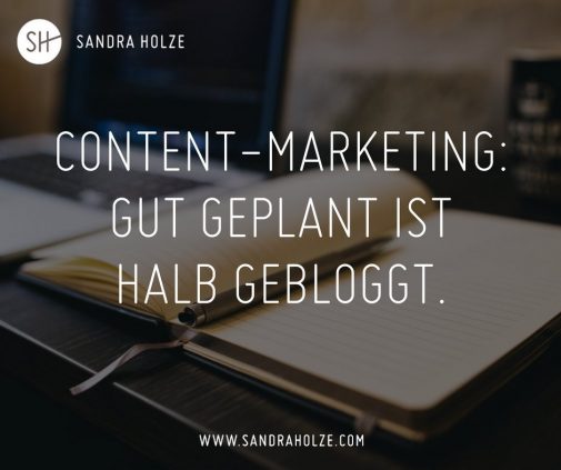 Redaktionsplan-Tools für Blogger und ihr Content-Marketing. (Sandra Holze / Twitter)