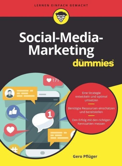 Buchcover: Social-Media-Marketing für Dummies (Gero Pflüger / Wiley-VCH)