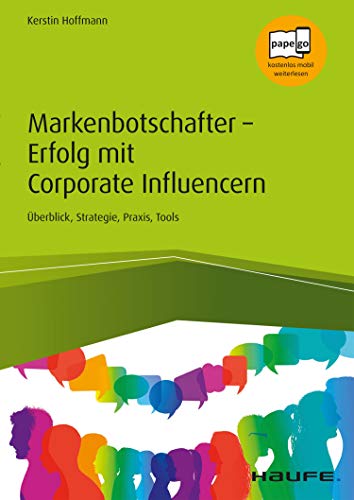 Buchcover von Markenbotschafter - Erfolg mit Corporate Influencern (Kerstin Hoffmann / Haufe)